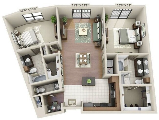 B3 (M) 2403 floor plan